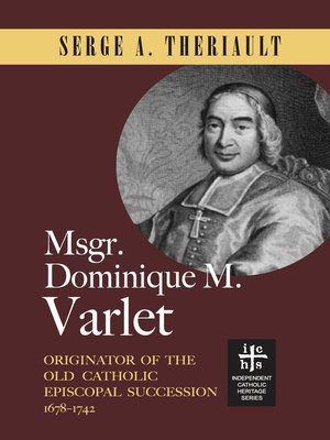 cover image of Msgr. Dominique M. Varlet